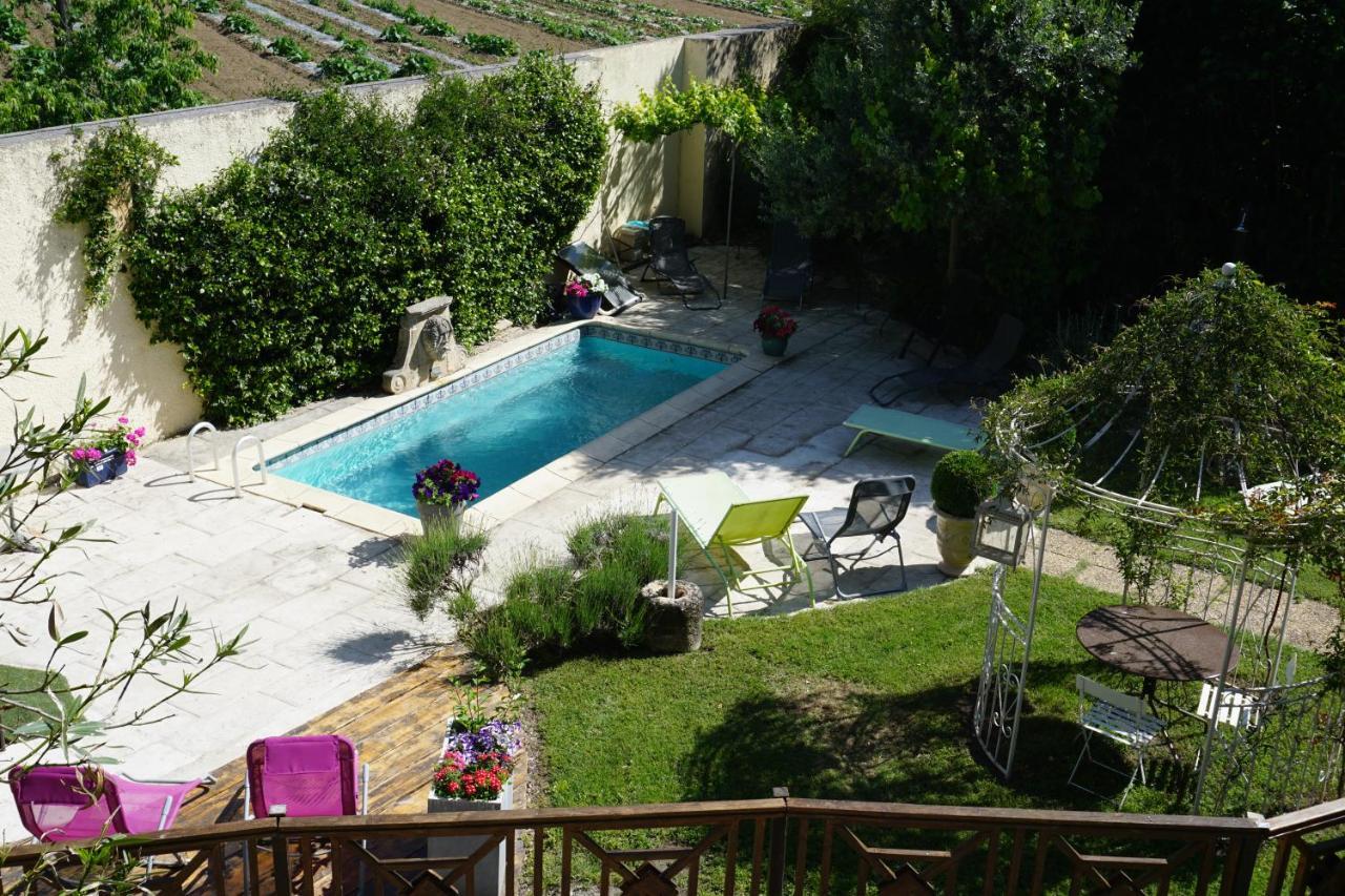 Les Deux Tours Bed and Breakfast Brignon Exteriör bild
