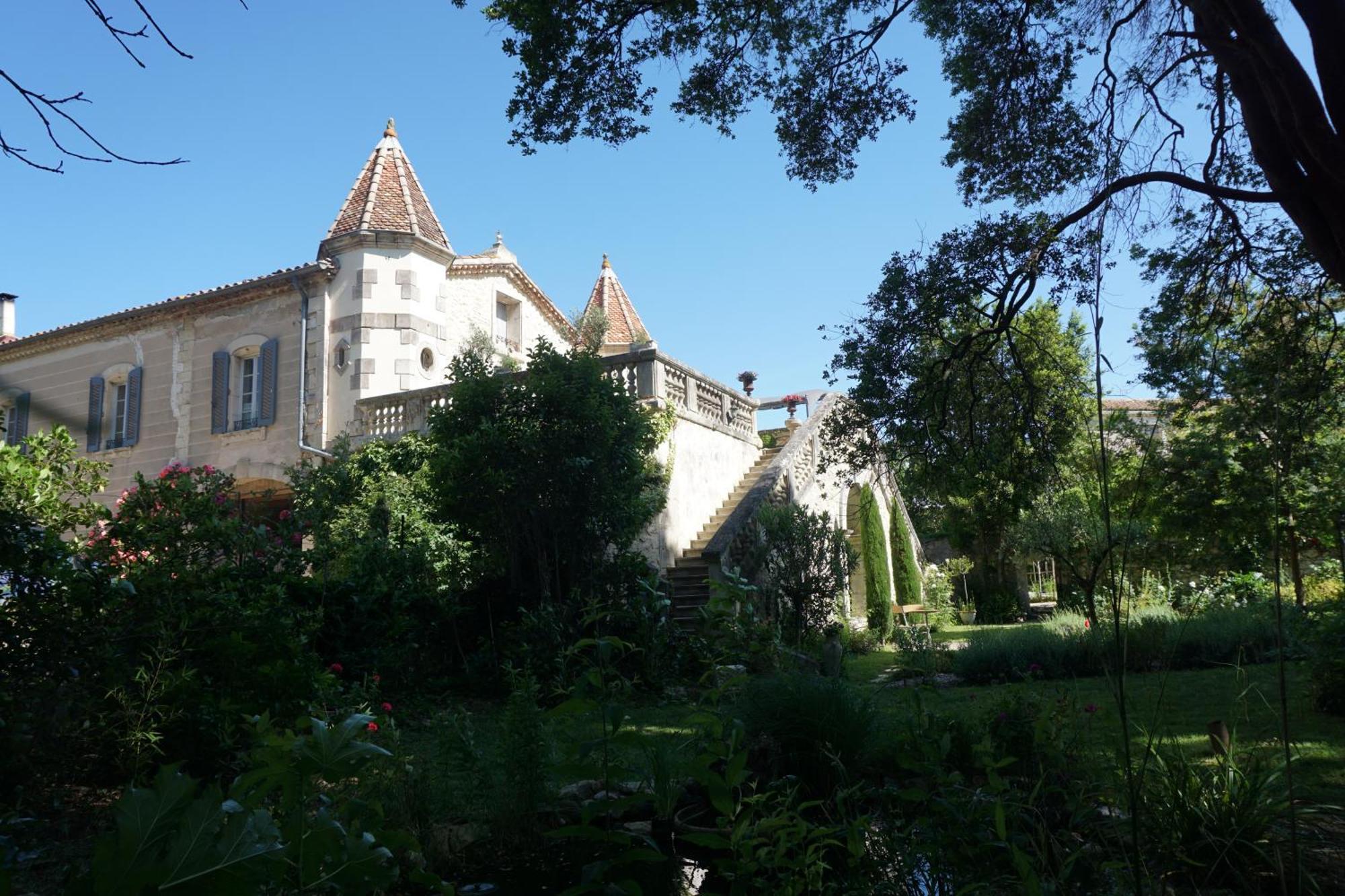 Les Deux Tours Bed and Breakfast Brignon Exteriör bild