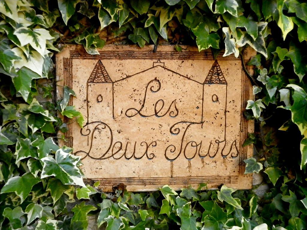Les Deux Tours Bed and Breakfast Brignon Exteriör bild